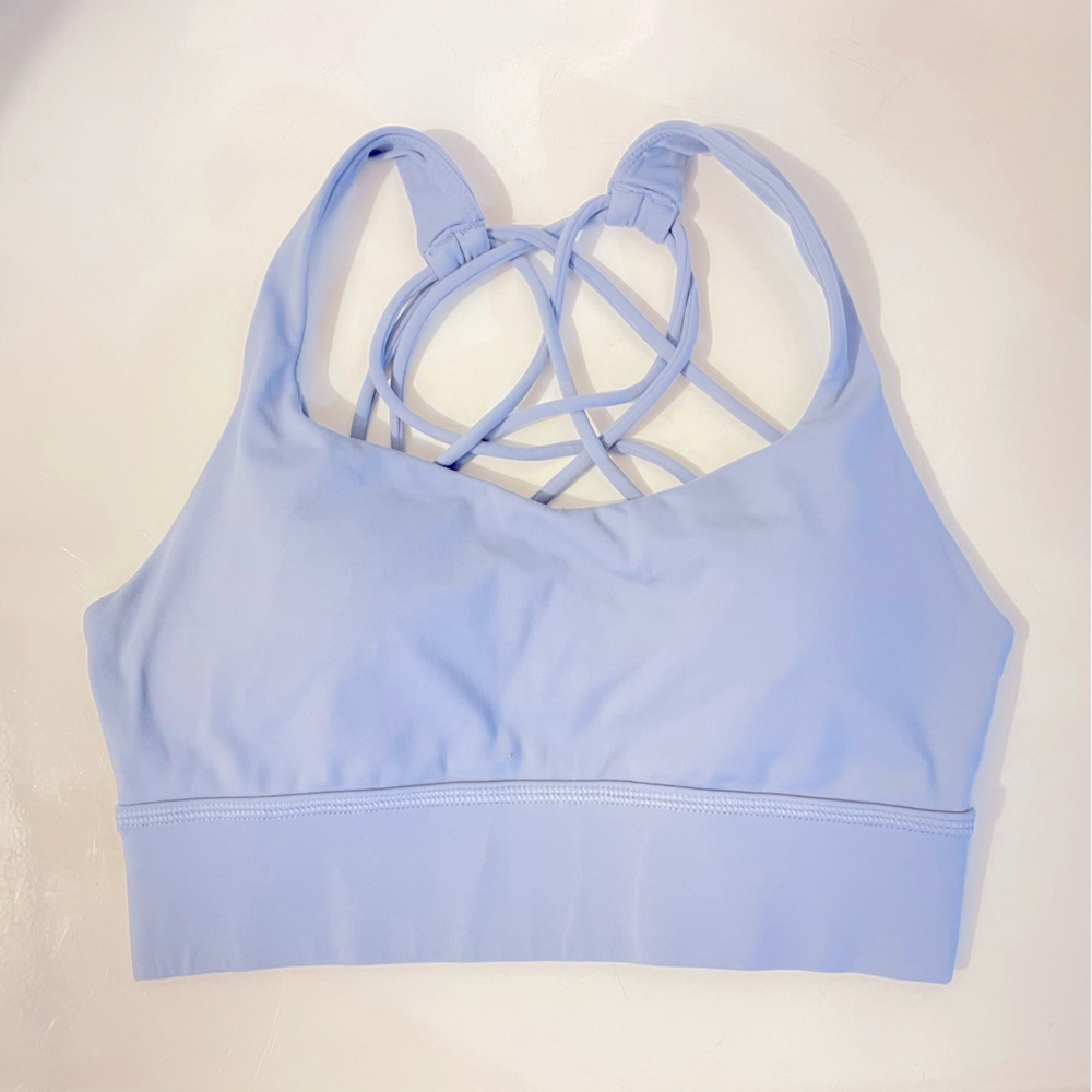 Free Spirit Light Blue Sports Bra XS